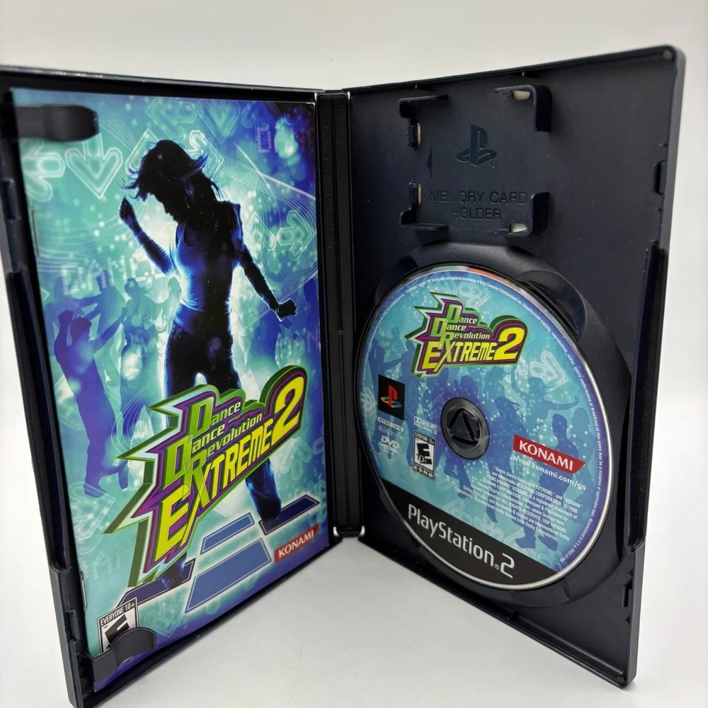 Konami Dance Dance Revolution Extreme 2 PS2‎ NTSC Good Condition Rhythm Game